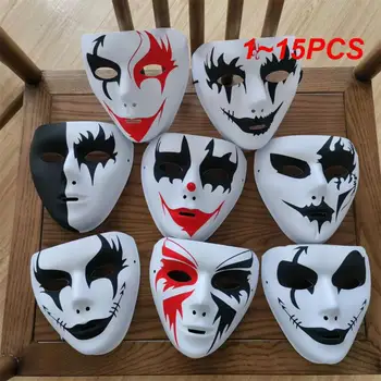 1~15PCS Adulto Máscaras Único Opp pintados a Mano de la Resistencia a la rotura Diseño Único Realista Y Aterrador Diseño de Disfraces de Halloween Máscara