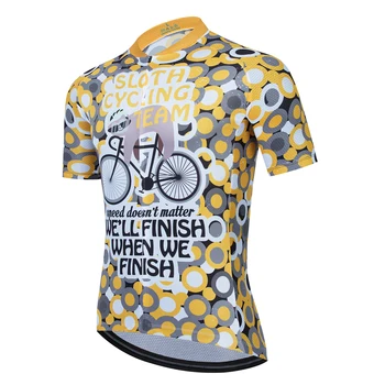 Árbol de Pereza Equipo de Ciclismo Jersey Slim Fit Hombres Jersey de Ciclismo 2023 de la Moda de la Bicicleta de Jersey del Equipo Pro de Alta Calidad Camiseta de Ciclismo