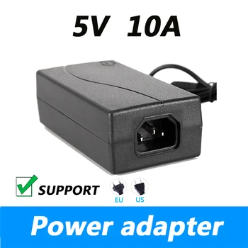 5V 10A fuente de Alimentación Adaptador AC/DC 100-240V 50W Transformador para WS2812B WS2813 WS2811 W2813 SK6812 de la Tira del LED del Pixel de la Cadena de la Luz
