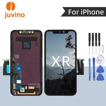 Juvino Para iPhone XR LCD de Pantalla Original de la Pantalla y la Pantalla Táctil Sensor de Digitalizador Asamblea con las Herramientas de Reparación de