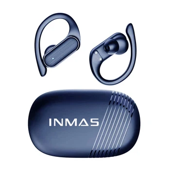 INMAS A520 TWS Bluetooth 5.3 Auriculares Inalámbricos Deporte Auriculares de Control Táctil de alta fidelidad Estéreo Impermeable gancho para la oreja Auricular Con Micrófono