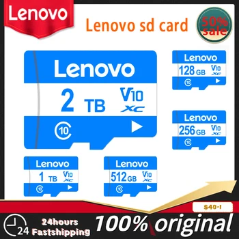 Original Lenovo SD de 1 tb Micro TF Tarjeta Mini SD de 256 gb 512 GB, 128 gb 64 gb TF Memoria Flash de la Tarjeta para el Teléfono/Ordenador/Cámara de Dropshipping