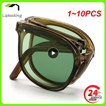 1~10PCS Oculos De Sol Gafas de sol UV400 las Mujeres de la Vendimia Espejo de Metal Clásico Vintage Gafas de Sol Mujer Feminino Ciclismo