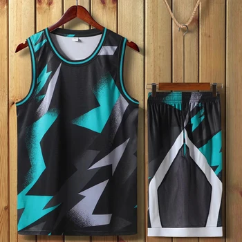 2020 Camuflaje Nuevos Hombres de Baloncesto de Conjunto de los Uniformes kits de ropa de Deporte de baloncesto para Hombre camisetas de la universidad chándales DIY Personalizado