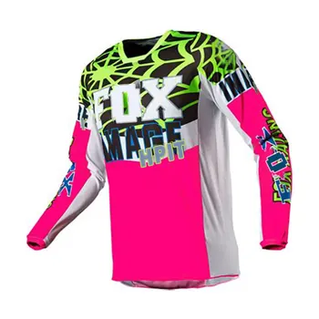 2021 Hpit Fox Camuflaje de Motocross Jersey MTB Fuera de Carretera, Bicicleta de Montaña cuesta abajo Jersey MX BMX Ciclismo Jersey Sudadera de Enduro