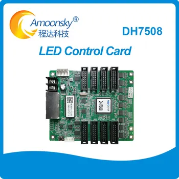 HD Pantalla LED Profesional de Controlador de Led de la Tarjeta de DH7508 el Envío de la Tarjeta Compatible Con Nova Tarjeta de Recepción