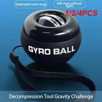 1/2/4PCS Giroscópico Powerball Autostart Gama de Gyro Poder Auto de Inicio de Pulsera de la Bola de la Aptitud de Equipo de Ejercicio Brazo de la Mano del Músculo