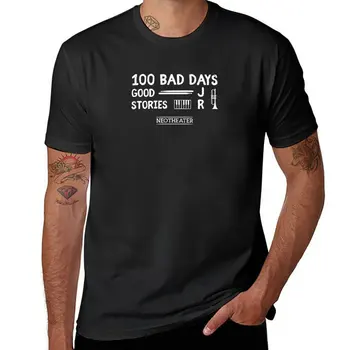 Nuevo 100 Días Malos 100 Buenas Historias T-Shirt camiseta de manga Corta de verano de la parte superior camisetas divertidas hombres ropa