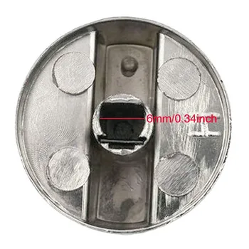 Kit de Piezas Nuevas en los botones de la Estufa de 4 piezas de Aleación de Zinc de 6mm Accesorios de Control Universal Olla Equipo de Mandos de Repuesto