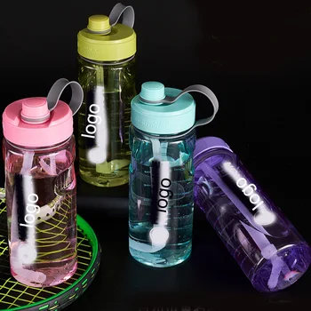 El Color de 8 Toma de Mayoristas Pirce 1000ml Herba Nutrición de Plástico botella de Agua de Deportes con Paja