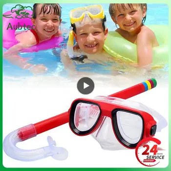 1~10PCS Niños de Natación Gafas de Buceo Con Tubo de Respiración de Surf de Agua Gafas de Deporte Gafas de Buceo para Niño Niña