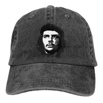 El Che Guevara Gorra de Camionero de Cuba, Héroe de Cuba de la Bandera de la Tapa de Ernesto Che Guevara Sombrero de la Gorra de Béisbol Ajustable Papá Sombrero para los Hombres de las Mujeres