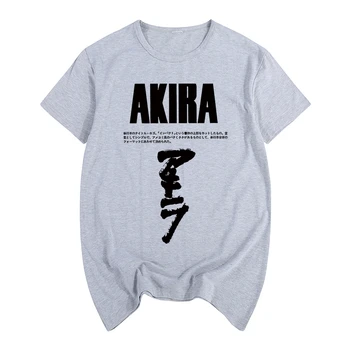 Akira Japonés Anime Retro Ropa de Verano Divertido caja T-shirt de Algodón para Hombres camiseta de Nueva CAMISETA de la CAMISETA de la Mujer