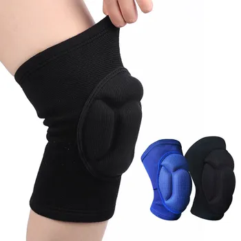 Engrosamiento de la Protección de los Deportes Kneepad Elástica de la Rodilla de Apoyo de la Guardia de Fitness Gear Danza Llave de Protector de la No-colisión Esponja rodilleras