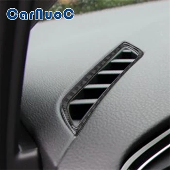 Coche de Fibra de Carbono de la etiqueta Engomada Para Volkswagen Golf 8 MK8 GTI 2021 Condición del Aire de Ventilación de la Cubierta Recorte de Interiores de Automóviles Accesorios Decorativos