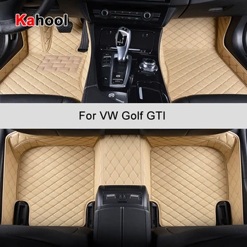 KAHOOL de encargo del Coche alfombras de Piso Para VW Golf GTI de Accesorios de Automóviles Pie de la Alfombra