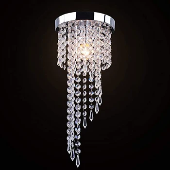 Mini Candelabros de Cristal Moderno de Montaje empotrado de Techo lámpara Colgante Luces de Pasillo Porche de la Cocina Dormitorio
