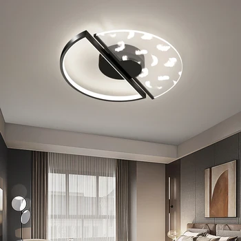 LED moderna Lámpara de Techo Para el Dormitorio de la Sala de la Lámpara Regulable de Iluminación Dropshipping de Lujo de la Pluma de Luces Interior del Hogar Decoración