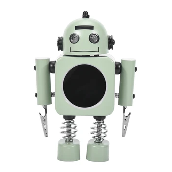 Robot Inteligente Reloj Despertador Digital De La Pantalla De Temperatura De Escritorio Relojes Con El Modo De Repetición De Casa Habitación Para Un Niño De Regalo