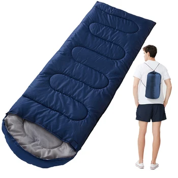Saco de dormir Ultraligero Acampar Impermeable Bolsas de Dormir Espesado caliente del invierno saco de dormir para Adultos acampar al aire libre bolsas de dormir